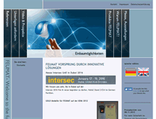 Tablet Screenshot of feumat.de